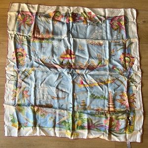 Brand new Salvatore Ferragamo silk scarf
